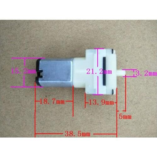 Mini air pump:micro/1.5v-3v/Teaching experiment/Fishing device/oxygen filling pump