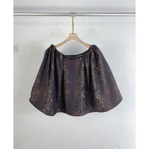 Fashion 2021 new women sexy printed skirt 0323