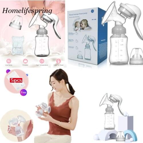 Breast Pump Baby Nipple Manual Suction Milk Pump Feeding Milk Bottle Sucking Postpartum Supplies Accessories Pump Mother Use