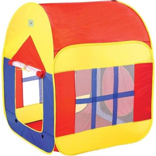 Ultralarge Kids Play Tent Folding Playhouse with 2 doors Children Gift Birthday Present Waterproof Outdoor Indoor Play Toy House