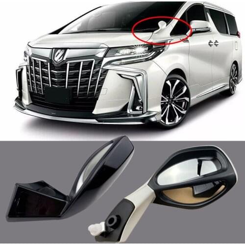 For Drive Right ALPHARD Vellfire 20 30 Sand Fender Front Mirror