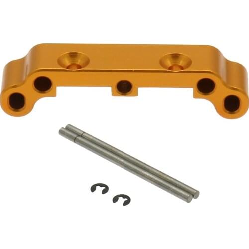 RCAWD 1PC Alloy Front Rear A-Arm Hinge Pin Holder For Rc Model Car 1/10 Himotobuggy Desertbuggy Rally E10Xb E10Xbl E10Db E10Dbl