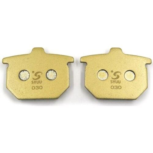 Aftermarket free shipping motorcycle parts Brass Alloys Graphite Ceramics Brake Pads For Honda CB750/Goldwing/CB900 -FA30 gold