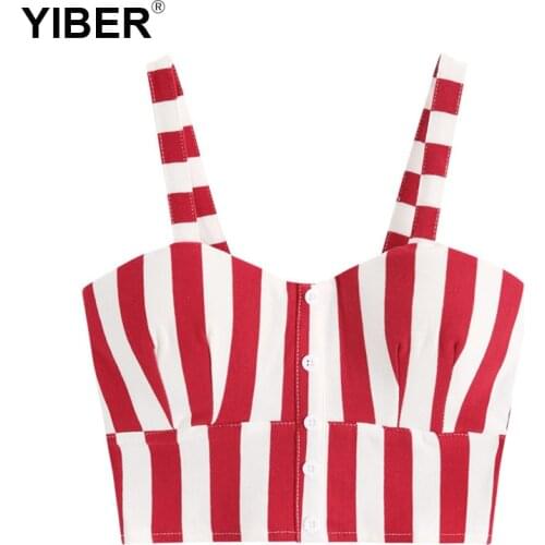 Crop Top Women Camis Halter Tank Top Women Camisole 2021 Summer Sexy Vests Sleeveless Plus Size Summer Clothes For Women