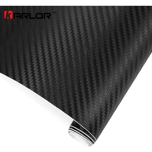 200cm x50cm 3D Carbon Fiber Vinyl Wrap Film Motorcycle Car Vehicle Stickers And Decals Sheet Roll Car Accessories Car-styling