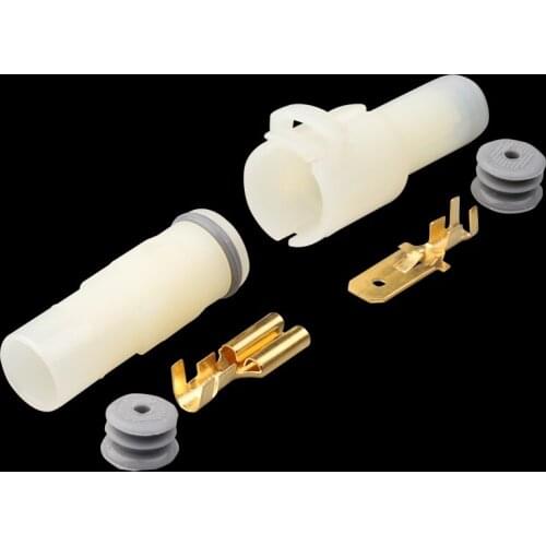 100Sets DJ7014-7.8-11 21 Car High Current Waterproof Connector 1P 1 Core 1 Hole Car Connector