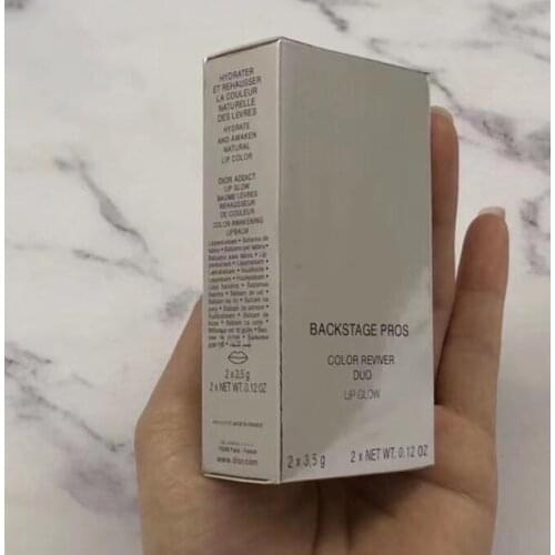 Brand New backstage pros 001& 004 Hydratant Rehausseur Color Lip balm 3.5g 2pcs one set lipstick