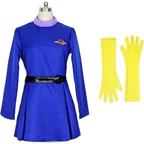 2018 Alien Cosplay Costume Dress+Belt+Glove