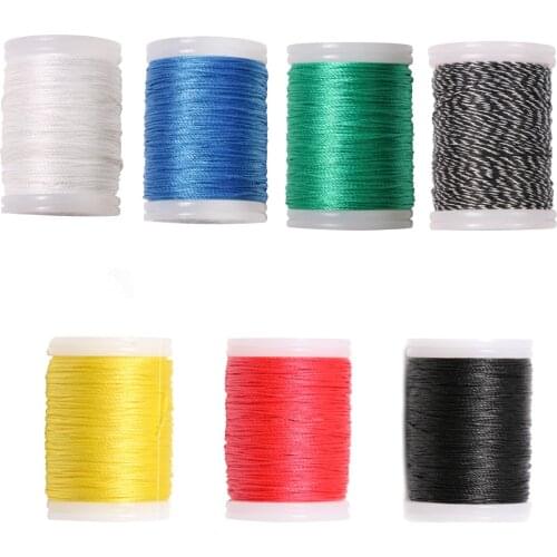 110 Meter UPE Diameter 0.4mm 3-ply Rope Protect your Bow String Serving Jig Tool Archery Serving Thread Rope Protector