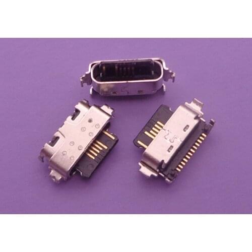 10pcs/lot For Alcatel 3X 2019 5048 5048A 5048U 5048Y Micro USB Jack Charging Socket Port Plug Dock Connector