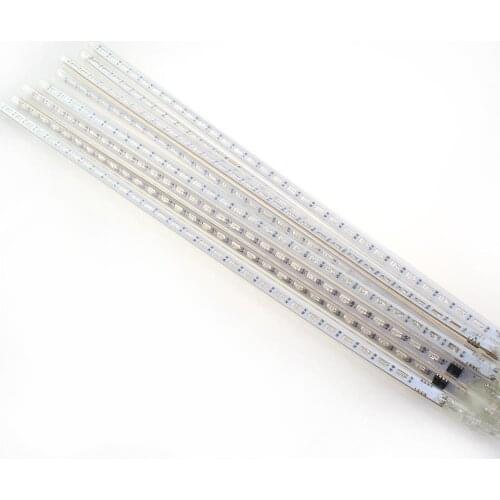 50cm Meteor Shower Rain Tubes christmas tree lights Led Lamp 100-240V Outdoor christmas Light New Year Decoration free fedex