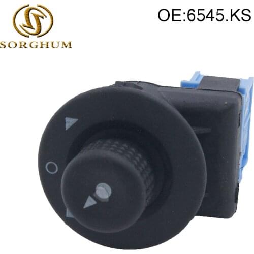 6545KS 6545.KS ABS Side Mirror Switch For Citroen C3 11Pin Blue connector