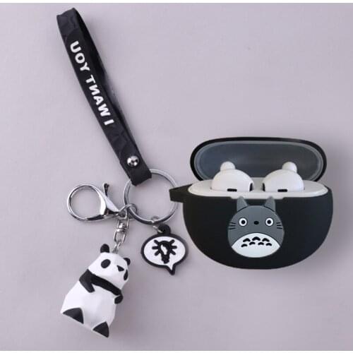 Cartoon Panda Cases For huawei freebuds Pro 4 case Silicone Wireless Bluetooth Earphones Protective Cover freebuds4i