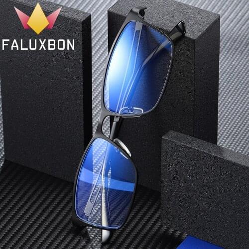 Gaming Computer Glasses Men Anti Blue Light Blocking Eyeglasses Male Radiation Protection Eyewear Anti Blue Ray Alloy Rectangle