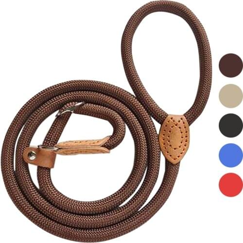 Dog Leash Nylon Pet Lead Leash Adjustable Dog Harness Durable Rope Belt Lightweight Dog Supplies Walking Training Pet Products