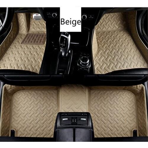 Full Covered No Odor Waterproof Carpets Durable Special Car Floor Mats for Mercedes Benz GLC-Class GLE AMG GLE Class GLK-Class