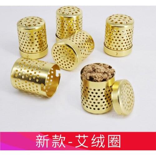 Moxa Circle Network Portable Moxibustion Device Box Inner Wearing Auxiliary Accessories Anti-Ash