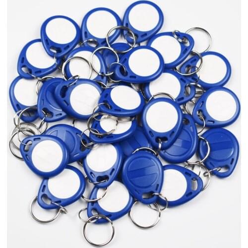 RFID key fobs 125KHz EM4305 T5577 proximity ABS tags read and write rewritable duplicator copier access control