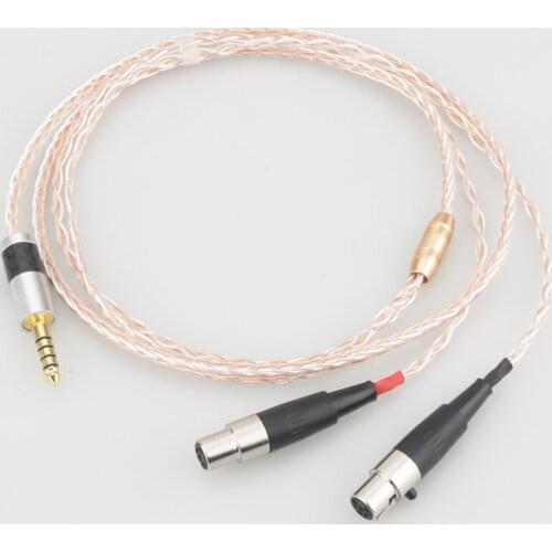 4.4MM Balanced HiFi Headphone Cable For Audeze LCD-2, LCD-3, LCD-4, LCD-X, LCD-XC Headphone and for Astell&Kern AK240 AK380