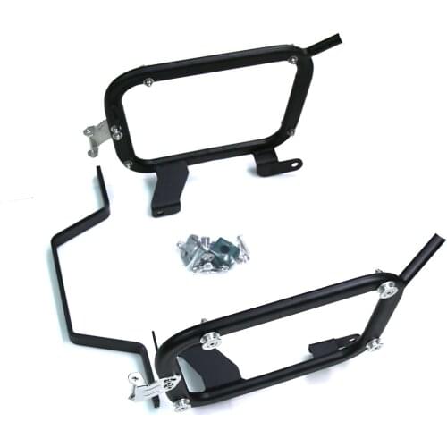 Motorcycle Universal Side Box Bracket Suitable for Yamaha Kawasaki Suzuki Honda Motorcycle Aluminum Alloy Side Box Bracket