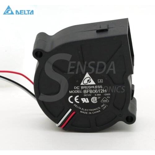 For delta BFB0612H-G920 6cm 60mm 6025 12V 0.36A blower turbo server inverter cooler cooling fans