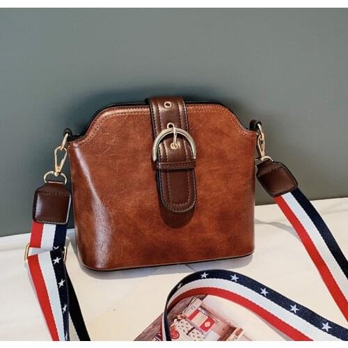 High quality leather womens Messenger bag brand female shoulder bag ladies handbag new discount shopping bags for women 2019