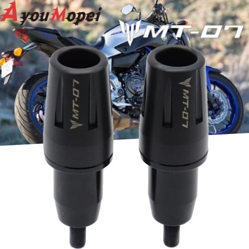 Body Frame Slider Crash Protector For YAMAHA MT 07 MT07 Tracer 700/GT 2014-2021 Motorcycle Accessories Falling Protection Logo