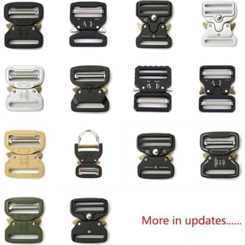 1/2pc 39MM Alloy Quick Side Release Buckle Mens Outdoor Tactical Belt Buckles Head DIY Clothes Webbing Strap Outdoors Accessory