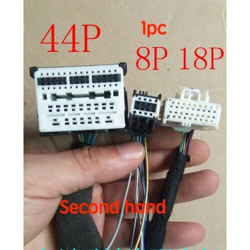 1pc 8pin 18pin 44pin second hand for Buick LaCrosse Regal excelle verano Cruz host display audio navigation panel plug cable