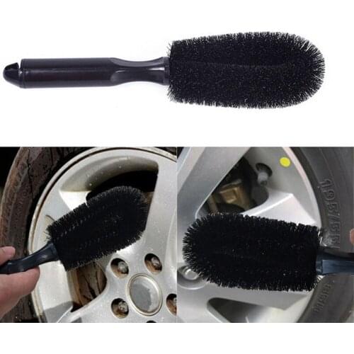 1 Piece of Motorcycle Bicycle Car Car Cleaning Brush Tool Car Wheel Brush Cleaning Car Tire Rim Cleaning Handle Brush Rims