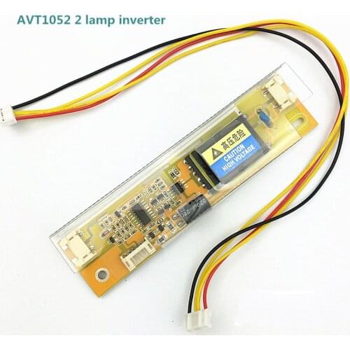 10pcs/lot AVT1502 big port Universal 2 lamp CCFL Backlight Inverter board Input Voltage 10-28V for 15-22 inch Monitors