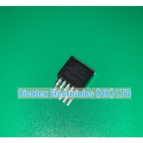 10pcs/lot P3596L-ADJ TO263 150KHz 3A PWM STEP-DOWN DC/DC CONVERTER UTC3596L UTCP3596L UTCP3596LAD P3596LAD