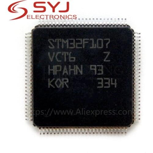 10pcs/lot STM32F107VCT6 STM32F107 32F107 LQFP-100 In Stock