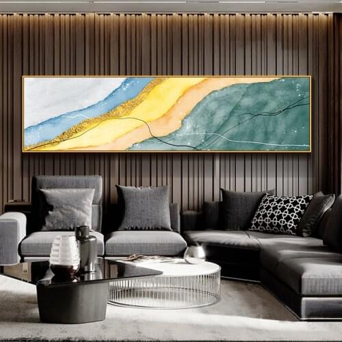 Home Decor Canvas Picture Modern Simple Abstract Marble Texture Art Creative Hanging Painting Poster Wall For Home Painting