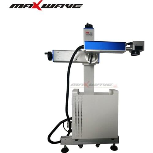 Fiber Co2 Flying Fiber Laser Engraving And Marking Machine 20W 30W 50W