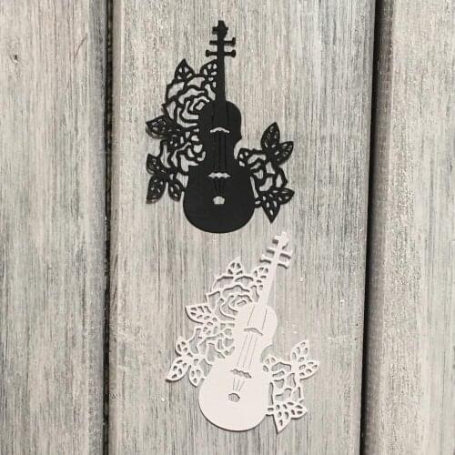 ArtScrap Violoncello Metal Cutting Dies Stencils For DIY Scrapbooking Card Decorative Craft Embossing Die Cuts | Art: 248