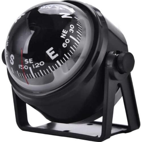 Multifunction Universal Car Compass Pocket Mini Ball Dash Dashboard Car Mount Navigation Compass Camping Hiking Compass