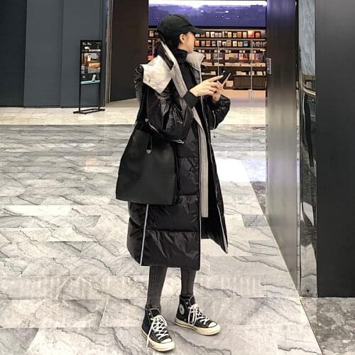 Fashion Winter Women Down Jacket Long Woman Jacket Warm Parkas Female Autumn Coat Korean Womens Clothes Doudoune Femme WPY1744