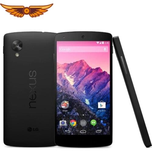 Original Unlocked Google LG Nexus 5 Quad Core 5.0 Inch 2GB RAM 16GB ROM 8.0 MP Camera 1080P 3G&4G LG D820 D821 Mobile Phone