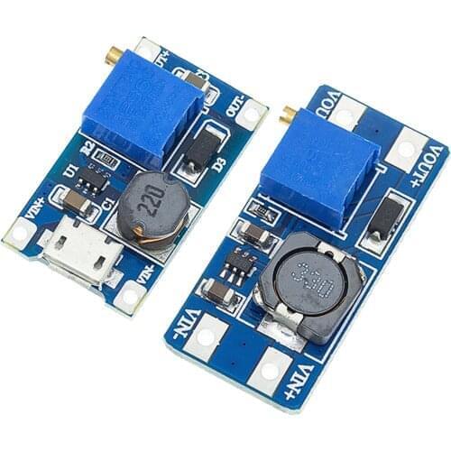 1 Piece Micro MT3608 2A Max DC-DC Step Up Power Module Booster Power Module A53