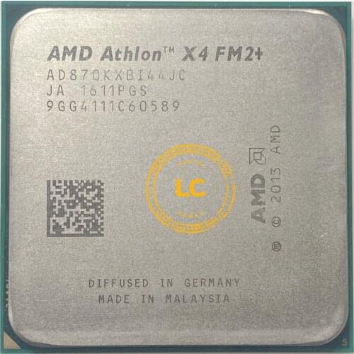 AMD Athlon X4 870K X4 870 X4 870 K 3.9 GHz Quad-Core CPU Processor AD870KXBI44JC Socket FM2