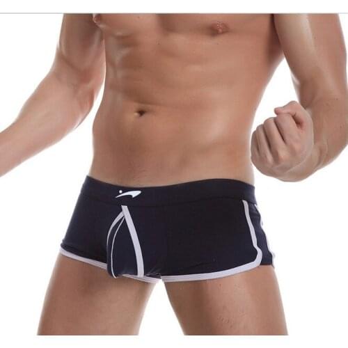 Sexy Men Underwear Modal Boxer Shorts Man Arrow Pants Breathable Low-waist U Convex Pouch Male Underpants cuecas masculina S-L