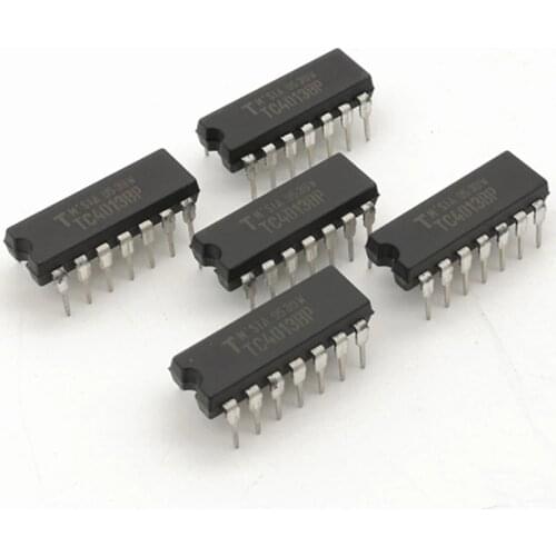 Brand new original TC4013BP DIP14 in-line double D-type trigger