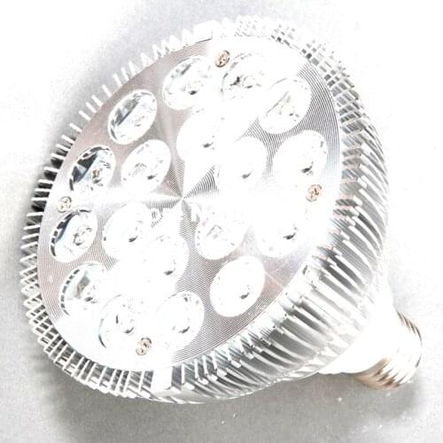 10pcs 110v red blue green 18X3W par38 led e27 ight lamp super bright indoor light warm white cold white