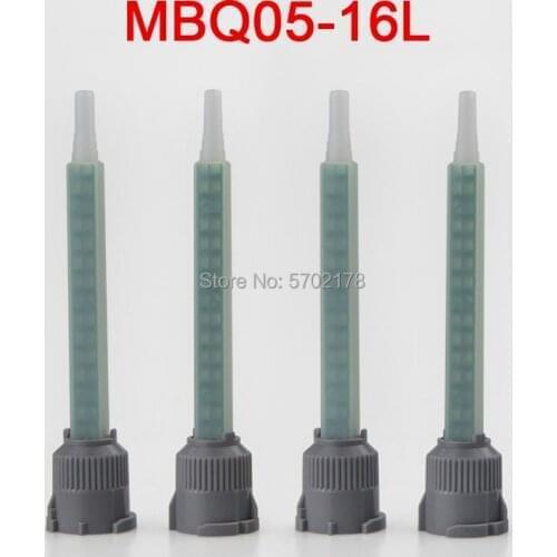 50pcs 1:1 AB square static mixing tube AB mixing tube mixing nozzle AB distribution Dispensing tip