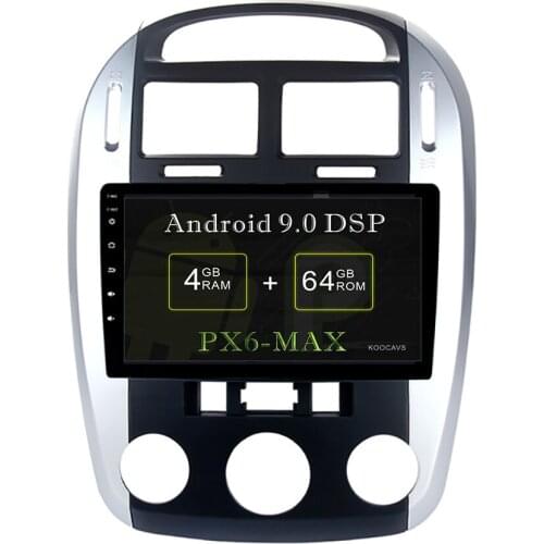 KOOCAVS 9" IPS Android 9.0 Car GPS Radio Player for Kia Cerato Radio 2007 2008 with 4GB+64G Navigation Multimedia