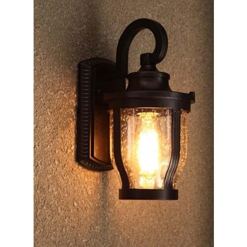 Freeshipping Hot selling waterproof outdoor wall lamp retro villa creative outdoor lighting garden lights balcony wall lamp