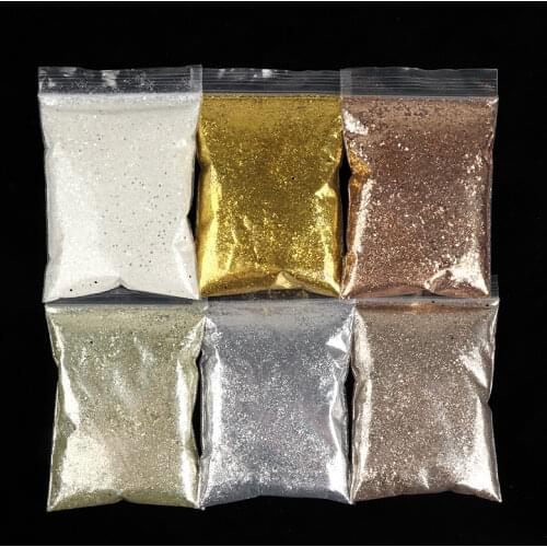 50g Holographic Glitter Powder Sparkling Epoxy Resin Glitter Filling Resin Mold Pigment Jewelry Making DIY Nail Art Decorations