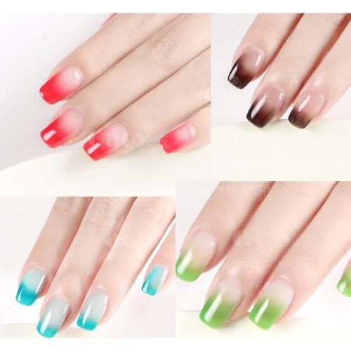 10ML Gel Nail Polish Temperature Color Changing UV Nail Art Gel Nail Art Varnish DIY Manicure Supplies uv gel nail polish