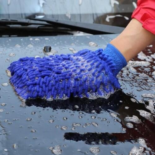 2021 Car Wash Glove Washing Tool Auto Care Tool for Hyundai IX35 IX45 Sonata Verna Solaris Elantra Tucson Mistra IX25 I30